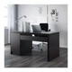 Письменный стол IKEA MALM 140x65 см черно-коричневый 002.141.57 - изображение 3
