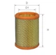 Фільтр повітря Alpha Filter AF0118 - зображення 2