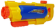 Pistolet na wodę LEAN Toys ze zbiornikiem 1450 ml Żółto-niebieski 8188 (5903802455656) - obraz 4