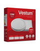 Квадратный светодиодный накладной светильник Vestum 12W 4000K 220V 1-VS-5402 - изображение 3