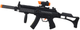 Karabin maszynowy LEAN Toys ze światłem i dźwiękiem 62 cm Czarny 24826 (5905991058762) - obraz 1
