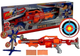 Karabin LEAN Toys na piankowe strzałki z tarczą 66 cm 7522 (5905884455661) - obraz 2
