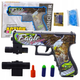 Pistolet LEAN Toys na kulki wodne i strzałki piankowe z laserem Nadruk Orzeł 24263 (5905991054092) - obraz 2