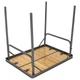 Стол раскладной Bo-Camp Margate 75x55 cm Bamboo Brown (DAS303289) - изображение 8