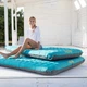 Туристический коврик/Матрас надувной Uquip Betty Single XL Petrol/Grey 200x100x15см (DAS303241) - изображение 13