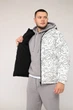 Куртка двусторонняя мужская 3XL цвет белый YUKI ЦБ-00276131 - изображение 4