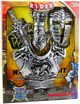 Zestaw rycerski LEAN Toys Maska + Miecz + Zbroja + Ochraniacz Srebrny 24293 (5905991054399) - obraz 1