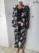 Накидка кимоно женская удлиненная в цветочный принт Only Черная 14615 One size (укр. 42-46) - изображение 1