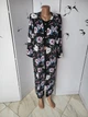 Накидка кимоно женская удлиненная в цветочный принт Only Черная 14615 One size (укр. 42-46) - изображение 2
