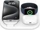 Ładowarka bezprzewodowa Belkin BoostCharge Magnetic 3w1 Qi2 15W White (WIZ029VFWH) - obraz 3