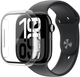 Чохол AMAZINGthing Radix Glass для Apple Watch 46mm із загартованим склом Transparent (4896238001386) - зображення 8