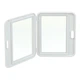 Бейдж Buromax горизонтальний, 101 х 80 мм, PP+PVC, білий (BM.5415-12) - зображення 2
