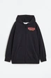 Толстовка H&M 134 140см черный принт 26061126590 - изображение 1