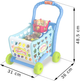 Візок для покупок Ricokids 773400 Синій (5903890613181) - зображення 7