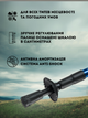 Палки для скандинавской ходьбы похода в горы спортивной прогулки треккинга хайкинга пожилых скандинавские треккинговые телескопические алюминиевые 2 шт Hechpro серые АН3924 - изображение 3