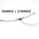 ELRS DualBand Антенна DT50021 / двухчастотная / 500 МГц + 2100 МГц / IPEX - изображение 1