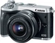 Фотоаппарат Canon EOS M6 15-45 IS STM Silver (1725C045) - изображение 1