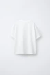 Подростковая футболка для мальчика Zara 0722/602 140 см Белый - изображение 2
