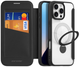 Etui z klapką DUX Ducis Skin X Pro na Apple iPhone 16 Pro Max z MagSafe i podstawka Black (6934913004630) - obraz 3
