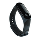 Силиконовый ремешок MRK для фитнес браслета Xiaomi Mi Band 4/3 с рисунком Камуфляж черно-серый Пиксель с металлической кнопкой (mrk21042028) - изображение 4