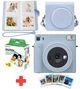 Набір камера Fujifilm Instax Square SQ1, Фотопапір 20шт, Чохол, Фотоальбом 80 фото Блакитний + Фоторамки в подарунок (Подарункове пакування) - зображення 1