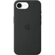 Чехол силиконовый Epic Premium Silicone Case Full Cover для Apple iPhone 16E black - изображение 1