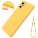 Силиконовый (TPU) чехол Deexe Silicone Case для Samsung Galaxy A07 (A075) - Yellow - изображение 2