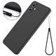Силиконовый (TPU) чехол Deexe Silicone Case для Samsung Galaxy A07 (A075) - Black - изображение 2