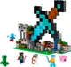 Конструктор Minecraft Форпост с мечом 427 деталей Майнкрафт My World 8005 - изображение 7