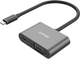 Adapter Unitek USB-C to HDMI and VGA Adapter (V1168A) - obraz 1