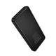 Повербанк павербанк з швидкою зарядкою PD20W HOCO J154 Victorious 10000mAh 2USB + Type-C 22.5W Чорний - зображення 4