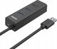 USB-hub Unitek 4-in-1 USB-A 5Gbps Hub (Y-3089V01) - obraz 2