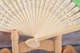 Бамбукове класичне віяло Hand Held Fan Black - изображение 2