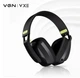 Навушники VGN VXE Siren V1 Чорні Бездротові, Ігрові, Радіоканал Bluetooth. Ігрова гарнітура для комп'ютера - зображення 1