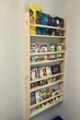 Книжная полка в детскую для книг учебников игрушек 100x54x10 см до 25 кг - изображение 2