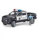 Автомодель Bruder Поліцейський пікап RAM 2500 із фігуркою 1:16 (02505) - зображення 1