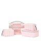 Косметичка 4 в 1 Рожева Victoria's Secret 4-Piece Makeup Bag Heritage Stripe - зображення 3