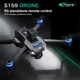 Квадрокоптер S159 дрон с камерой ЖК- экран с 4K, HD ESC, FPV, GPS до 500 м. 20 мин. полета + кейс / 2 аккумулятора - изображение 11