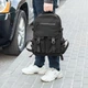Городской рюкзак мужской Kraft Black 18 л черный тканевый водостойкий с отделением для ноутбука - изображение 12