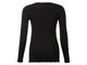Футболка-лонгслив для беременных для женщины Esmara LYCRA® 426918 S Черный - изображение 3
