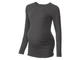 Футболка-лонгслив для беременных для женщины Esmara LYCRA® 426918 L графитовый - изображение 1