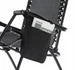 Шезлонг GardenLine Relax Black до 130 кг - изображение 2