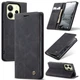 Чехол книжка с магнитом Xiaomi Redmi Note 14 (версия EU) CaseMe Black (43225-2B) - изображение 1