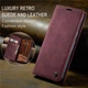 Чохол книжка з магнітом Xiaomi Redmi Note 14 Pro CaseMe Wine (41142-42) - зображення 2