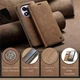 Чохол книжка з магнітом Xiaomi Redmi Note 14 Pro CaseMe Brown (41142-30) - зображення 5