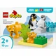 Конструктор LEGO Сімейство диких тварин: Пінгвіни та Леві (10442) - зображення 1