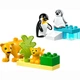 Конструктор LEGO Сімейство диких тварин: Пінгвіни та Леві (10442) - зображення 2