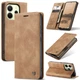 Чехол книжка с магнитом Xiaomi Redmi Note 14 (версия EU) CaseMe Brown (43225-30) - изображение 1