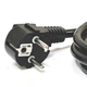 Шнур питания Kingda 3 м 3x1.5 мм² с разъемами C13 и CEE 7/7 Black - изображение 2