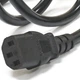 Шнур питания Kingda 3 м 3x1.5 мм² с разъемами C13 и CEE 7/7 Black - изображение 3
